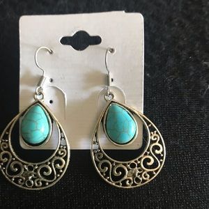 Turquoise earrings
